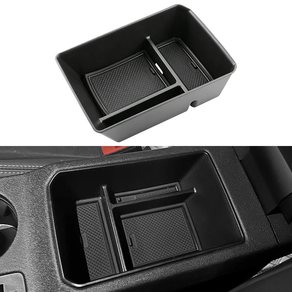 For Audi A3 8Y 2024 2025 2026 Armrest Storage Box Center Console Tray Holder Organizer Plate Stowing Car Interior Accessories