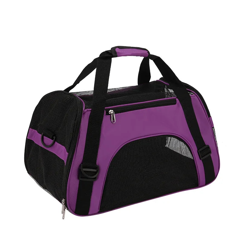 Breathable Pet Carrier Bag Summer Portable Shoulder Handbag for Cat Dog Outdoor Travel