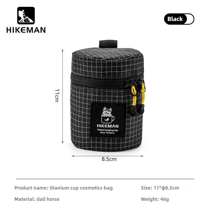 HIKEMAN Camping Cup Storage Bag Dyneema Multifunctional Pouch Waterproof Outdoor Gear Organizer for Travel Hiking Accessories