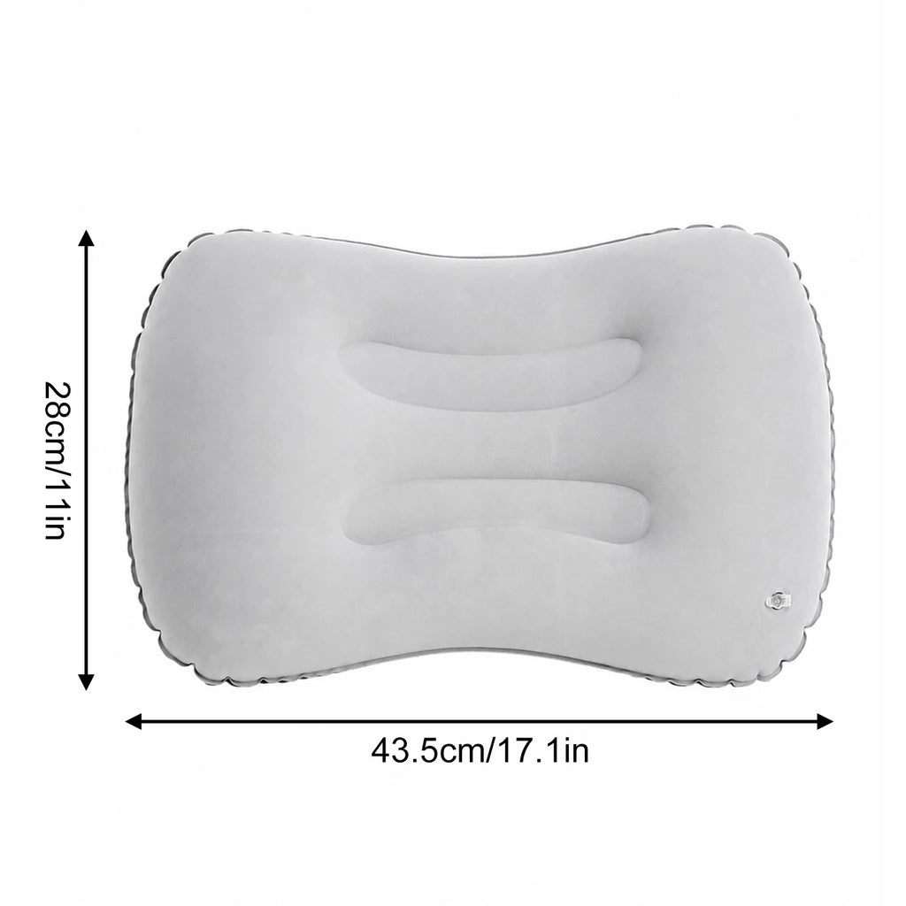 2Pcs Inflatable Camping Travel Pillow Ultralight Portable Backpacking Pillow for Neck Lumbar Support Camp Hiking Sleeping