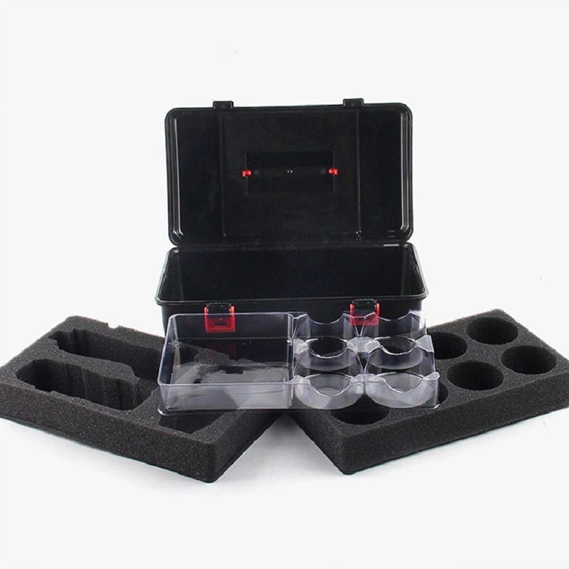 convenientPortable Storage Box For Burst Gyro And Launcher Receiving Box With Foam Toys Storage Case Gift For Kids