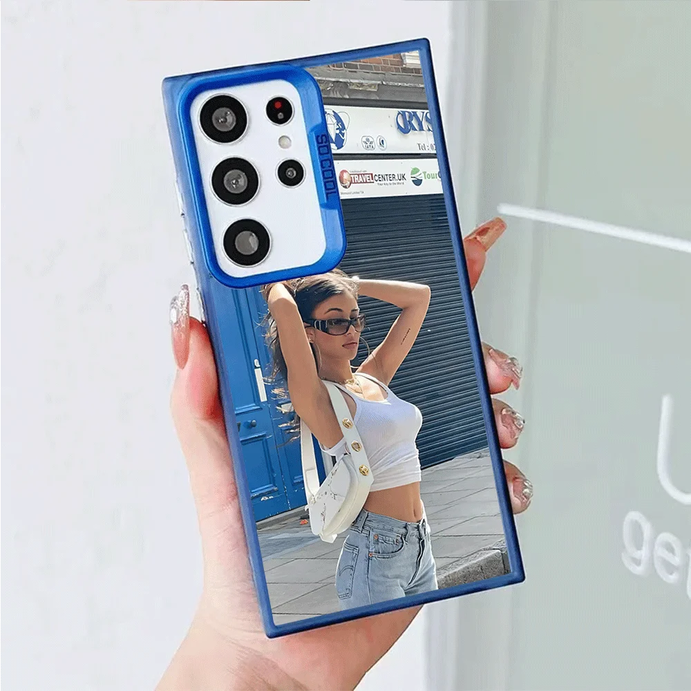 Personalised Customized DIY Electorplated Phone Case For Samsung Galaxy S26 25 24 23 22 21 20 Ultra Plus Edge FE 2022 Back Cover
