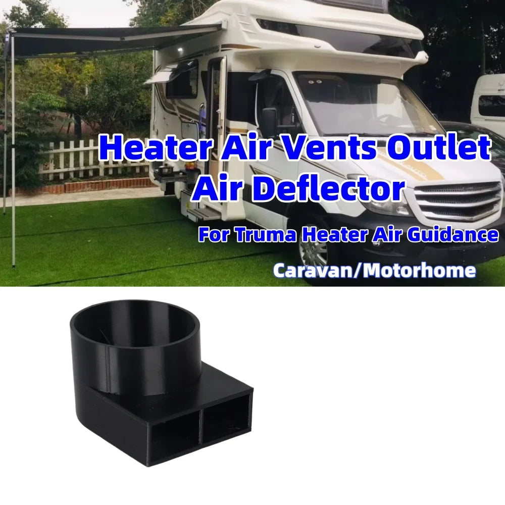 RV Heater Air Vents Outlet Air Deflector For Truma Heater Air Guidance Camping Caravan Motorhome Air Conditioning Accessories