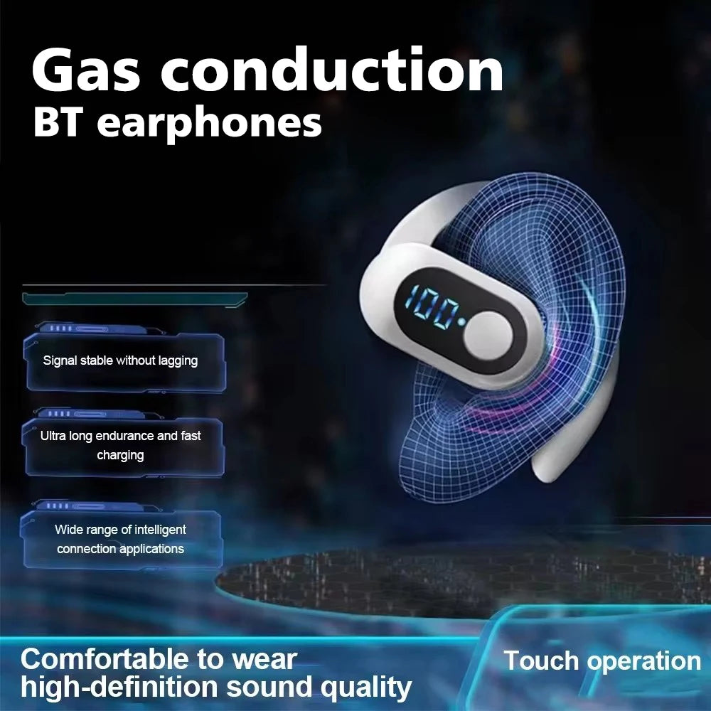 Wireless Bluetooth 5.4 Headphone TWS Ear Hook Earphone HiFi Stereo Noise Reduction Headset Waterproof Earbud for Huawi For Xiami