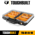 TOUGHBUILT TB-B1-O-10 STACKTECH Medium Organizer Multifunctional Car Storage Repair Parts Box Toughbuilt Tool Box