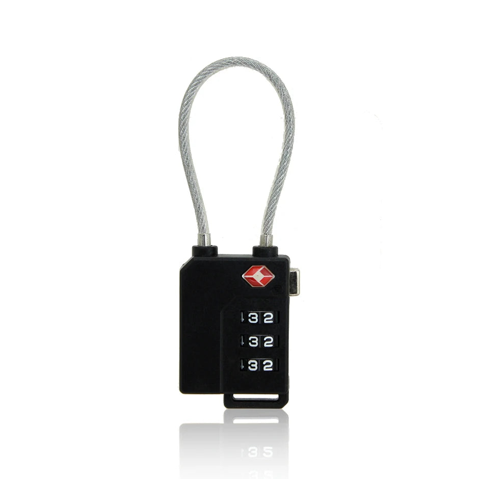 TSA Official Password Lo for Travel Lage Carry-on Bag Bapa Suitcase Small U-aped Anti-theft Lo Outdoor Cam Gear