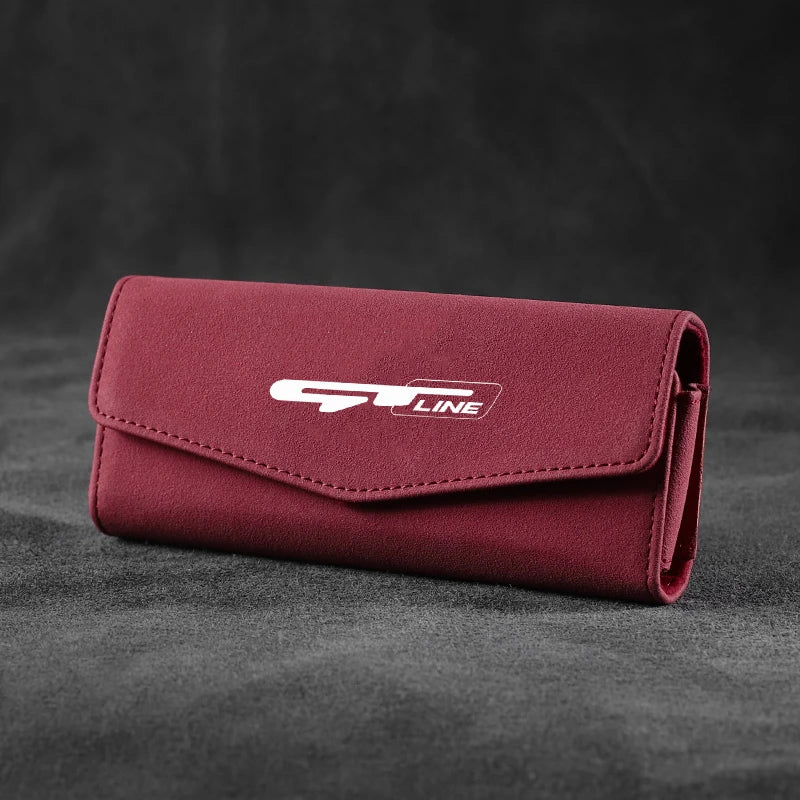 Car Glasses Case Sunglasses Storage Box Clip For KIA GT LINE K3 K4 K5 Sorento Ceed Soul VENGA KX5 RIO Sportage Accessories