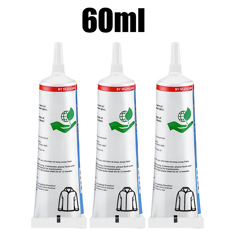 15/60ml Fabric Glue Quick Dry Fabric Patching Glue Versatile Fabric Repair Seam Adhesive Waterproof Agent for Clothing Textiles
