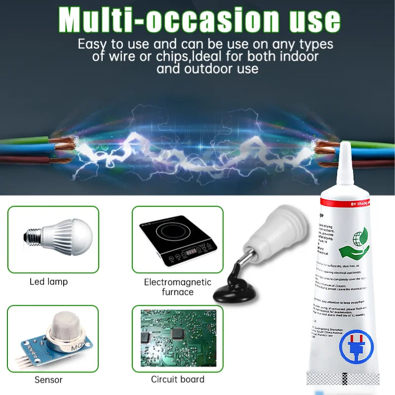 15~300ml Waterproof Liquid Electrical Tape Home Use Rubber Insulation Adhesives Wire Cable Coat Fix Line Glue Fast Dry Sealant