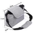 Baby Stroller Storage and Storage Bag, Multifunctional, Large Capacity Stroller Hanging Bag, Fashionable Single Shoulder Mommy B