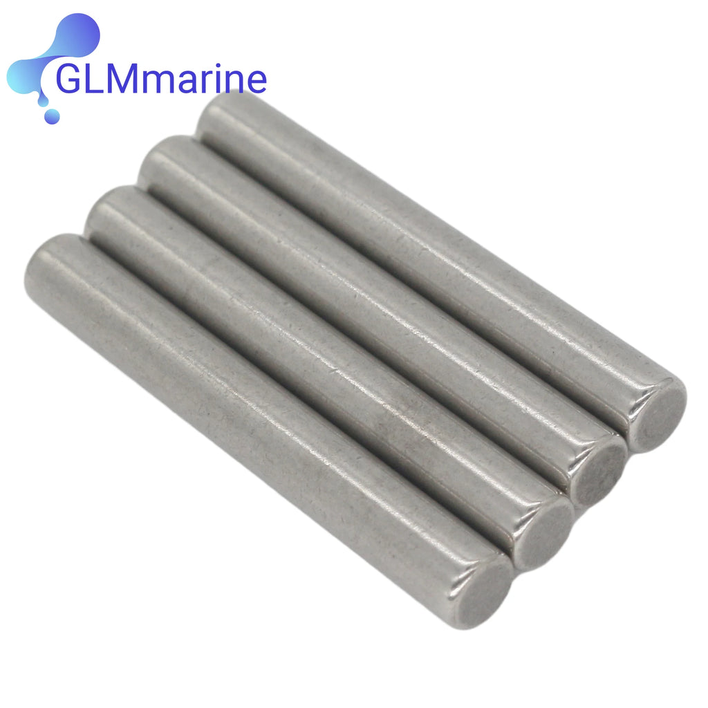 4 Pcs Replacement 307949 0307949 765545 0765545 for Johnson Evinrude 10-25 HP & OMC Propeller Shear Pin