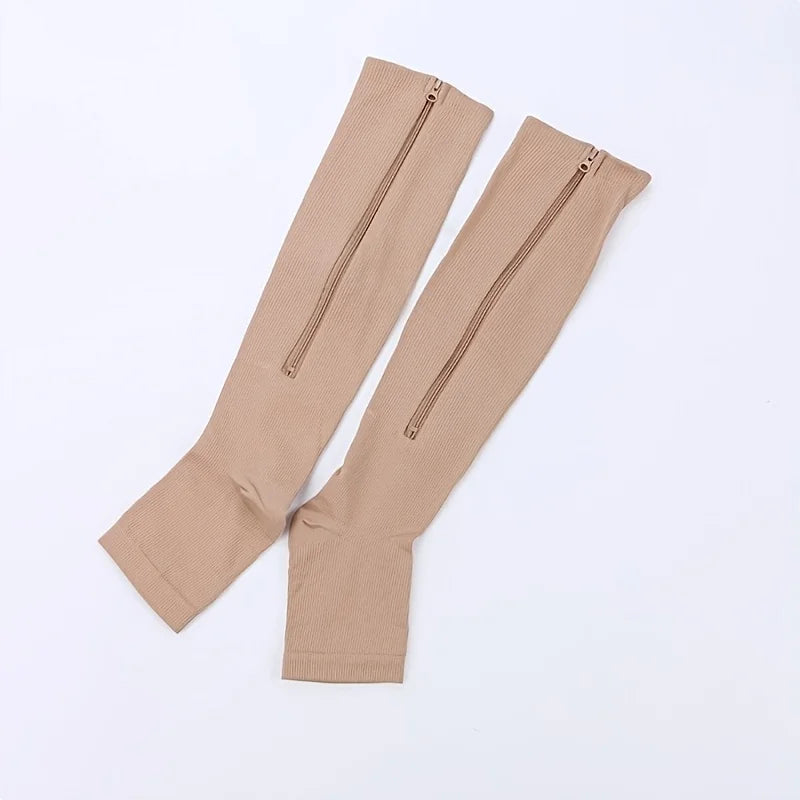 oe Freedom Compression Socks - Comfortable, Breathable, and Quick-Drying for All-Day Wear, Sports, and Fitness - Polyester Knit