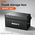 Car Trunk Foldable Storage Box For Suzuki Swift ZA ZD 2014 2017 2020-2026, Multi-Functional Folding Interior Storage Accessories