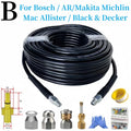 Sewer Drainage Cleaning Hose, High-Pressure Cleaning Machine Nozzle, High Pressure Hose, For Karcher Interskol Nilfisk Bosch