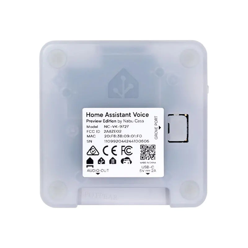 SeeedStudio ESP32 S3 N16R8 Home Assistant Voice Open Source 2.4 GHz WiFi Bluetooth