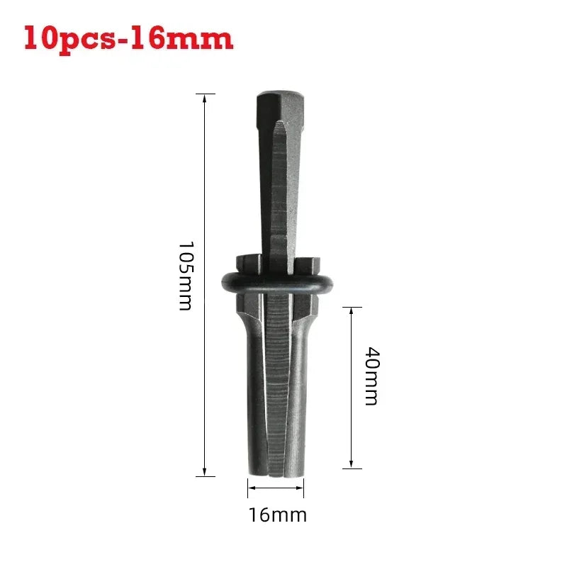 10pcs 14/16/18mm Stone Splitter Wedge & Feather Shims Concrete Rock Stone Splitter Marble Granite Splitter Hand Tool Accessories