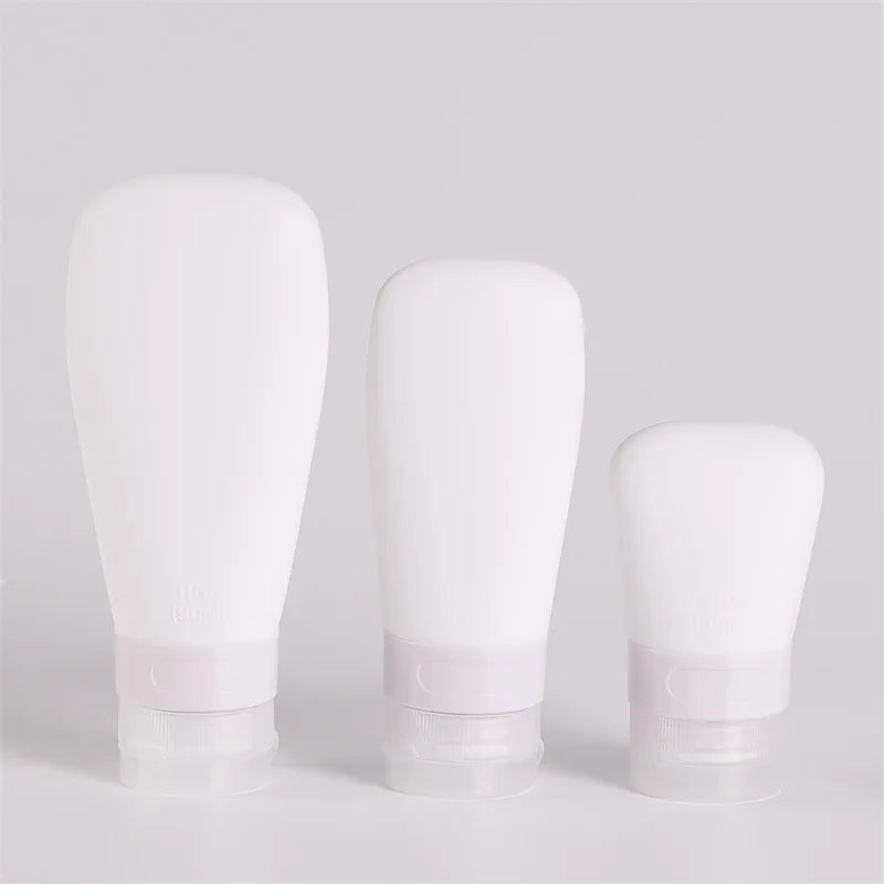 1Pc Empty Silicone Travel Packing Bottle Cosmetic Bottling for Lotion Shampoo Bath Container