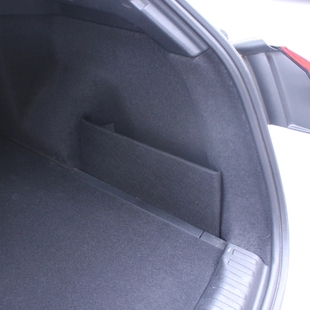 Trunk Side Partitions on Both Sides of the Trunk Partition Tail Box For Audi Q4 E-TRON ETRON F4 2022- 2025 Car Accesorios