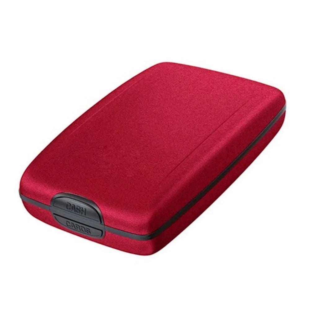 Large Capacity Credit Cards Holder Card Case Anti-Theft Passport Wallet Lightweight Aluminum Alloy RFID Blocking Wallet