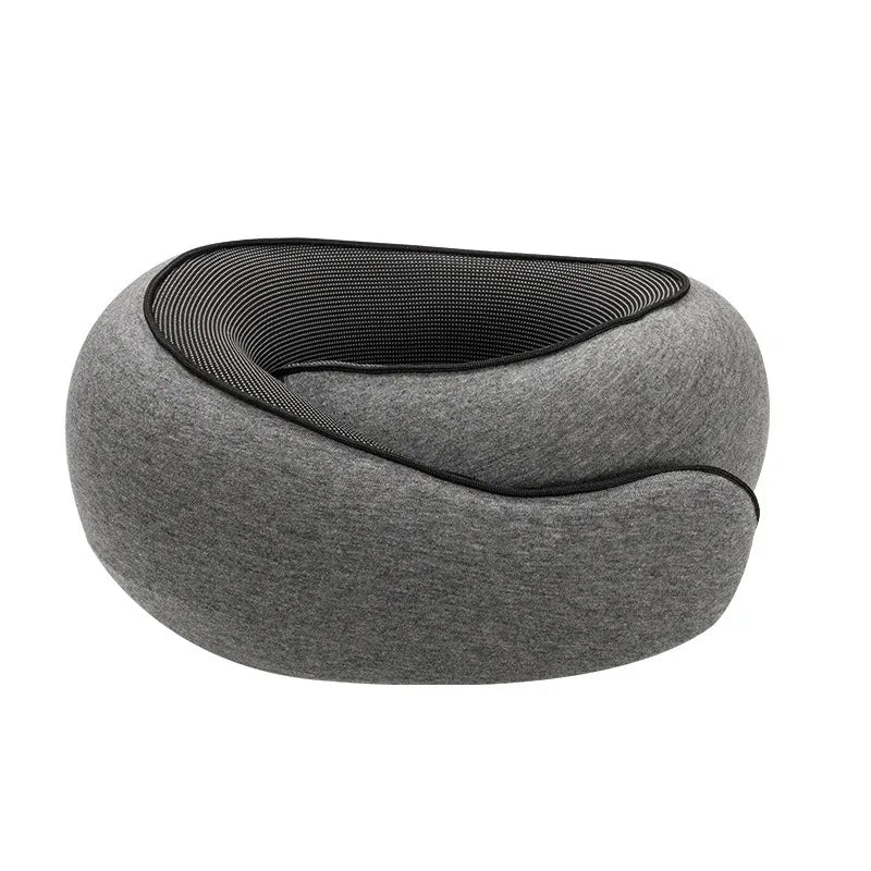 1Pc Portable Washable Outdoor Travel Pillow Set with Memory Foam Neck Support U-Shaped Neck Cushion for Air Travel