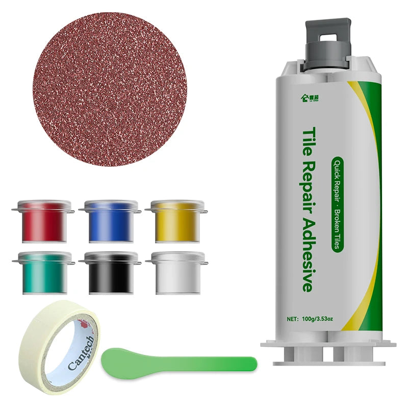 Patch tile cracks ceramic glaze repair agent fast-drying ceramic tile repair agent broken floor tile patch pothole paste