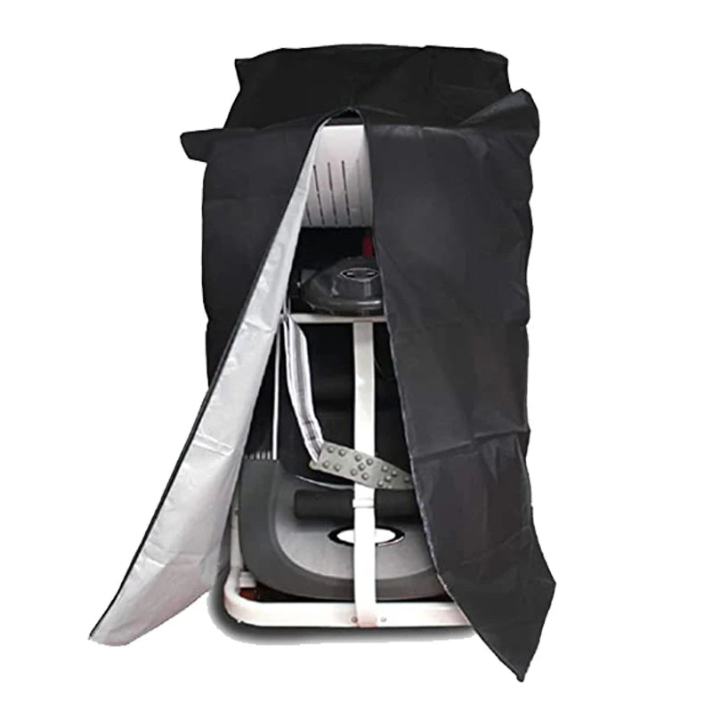 Folding Treadmill Cover, Oxford Cloth Waterproof/Sunproof/Dustproof, Full Coverage Protector for Home Gym Equipment