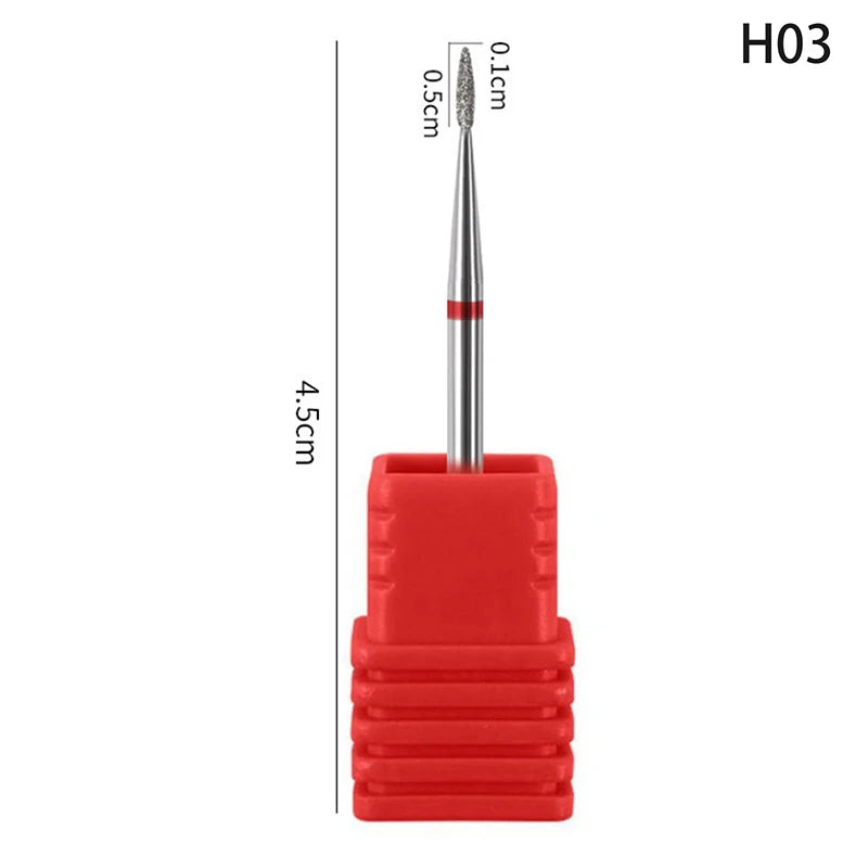 Hot Sale New Nail Drill Bit Mill Cutter All For Manicure Machine Bit Tools Accessories Cuticle Clean For Removing Nail Gel