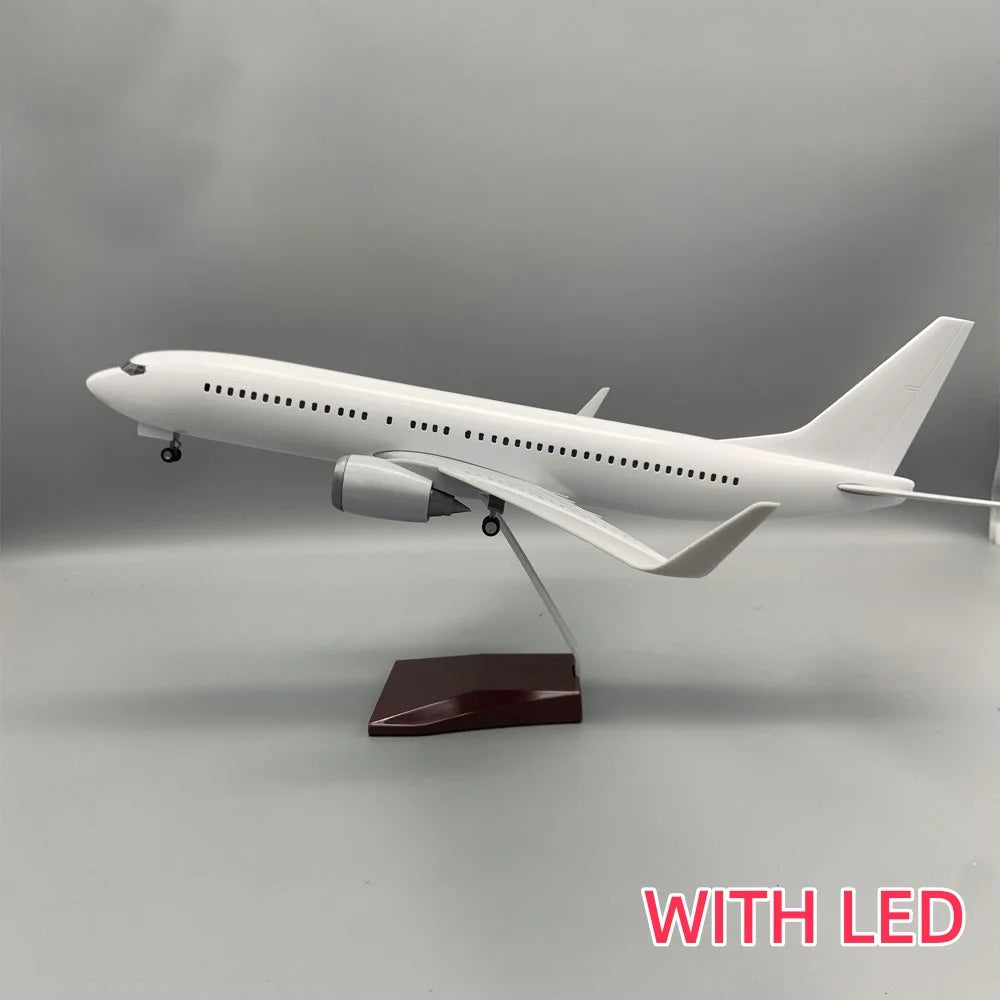 47CM Blank White DIY Airplane Model Kit for Handcraft & Collection B747/777/787/737/AN225/A330/320/C919 Unassembled Plane