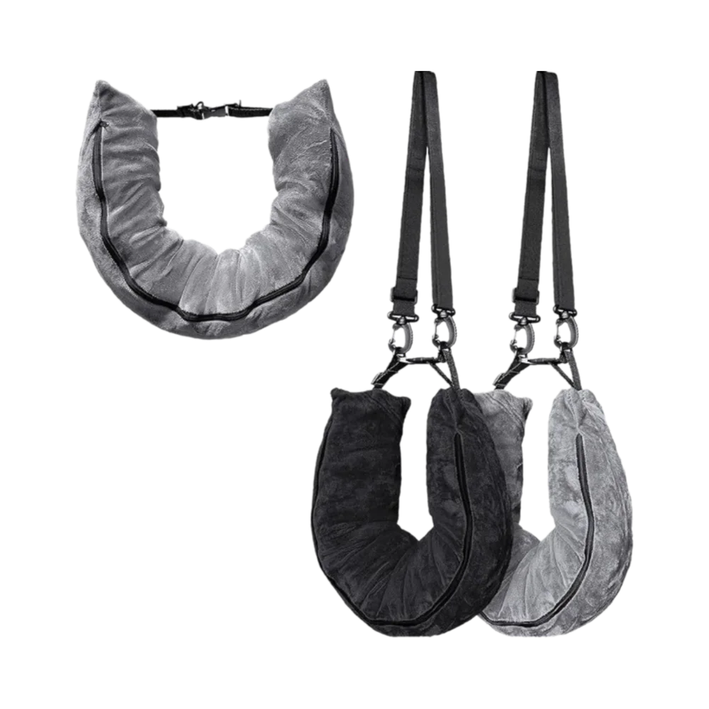 Multifunctional Fillable Travel Neck Pillow Comfortable U-Shaped Pillow Luggage Pillowcase Waterproof Portable Stuffable Neck