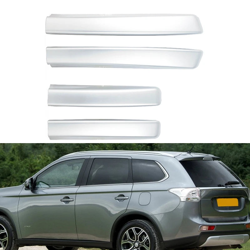 Roof Rack Luggage Rack  for Mitsubishi Outlander 3 GF GG ZJ ZK ZL 2013 2014 2015 2016-2021 Bar Rail End Cover Shell Cap Trim