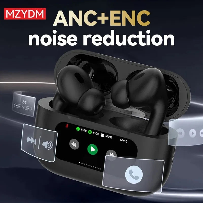 YX30 TWS Wireless Earbuds  LED Touch Control Bluetooth 5.4 In-Ear Sport Headphones ENC Noise Cancelling With Mic