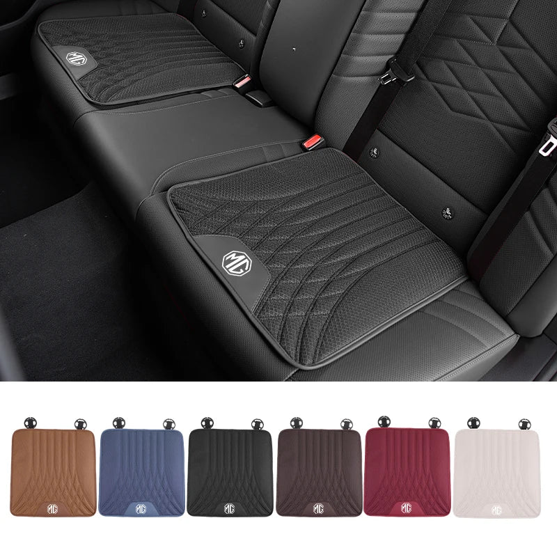 Car Ice Silk Seat Cushion Breathable Anti-Slip Pad Seat Cover Accessories For Morris Garages MG 6 3 5 7 TF ZR ZS HS GS GT Hector