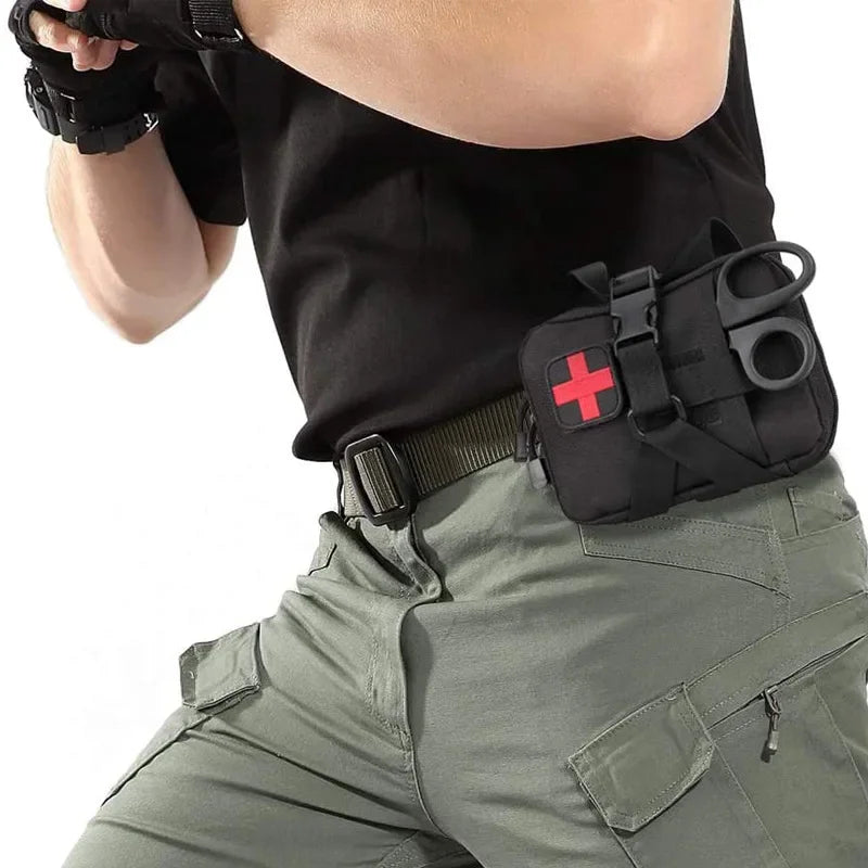 Rip Away EMT Pouch, Tactical Medical Kit for IFAK & First Aid, MOLLE Compatible for Outdoor Emergency EMT Bag for Outdoor