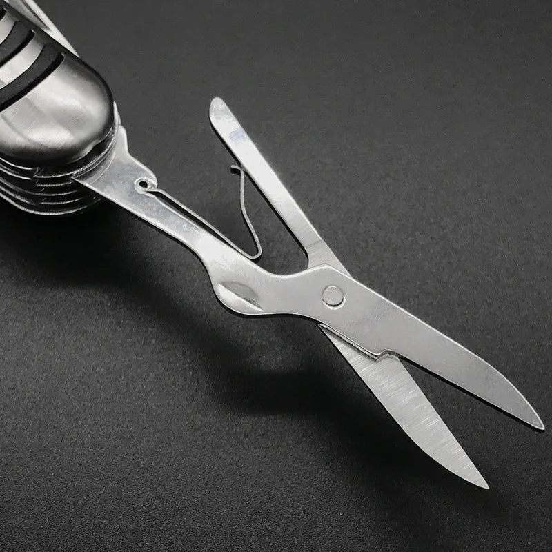 11 in 1 /5 in 1 Multifunctional Stainless Steel Outdoor Camping Tool Portable Foldable Daily Use Bottle Opener Corkscrew Kit