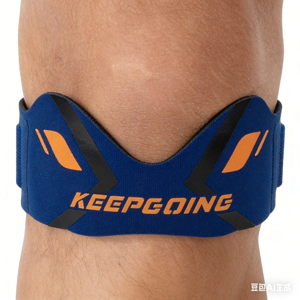 Knee Brace Support for Running Sports Adjustable Knee Strap Patella Protector for Basketball Hiking Gym