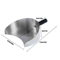 Handheld Kebab Doner Shove Rotisserie Catch Pan Meat Catcher Stainless Steel Rotisserie Meat Shovel Non-Stick Pans for Barbecue