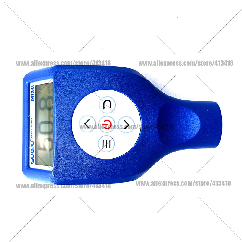 GUOOU LCD Screen Auto Car Paint Film Thickness Gauge Paint Coating Thickness Tester 0-3000μm 0.1μm Fe NFe Probe Gauge