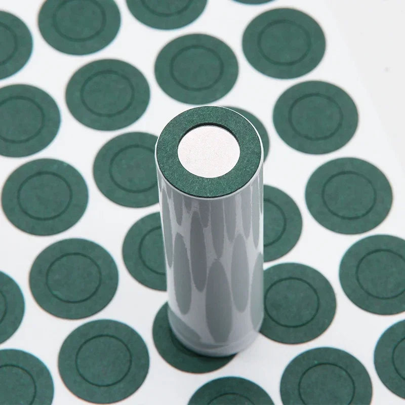 25~500pcs 18650 21700 Insulation Gasket Li-ion Battery 1S - 8S Pack Cell Barley Adhesive Paper Insulate Tool Glue Electrode Pads