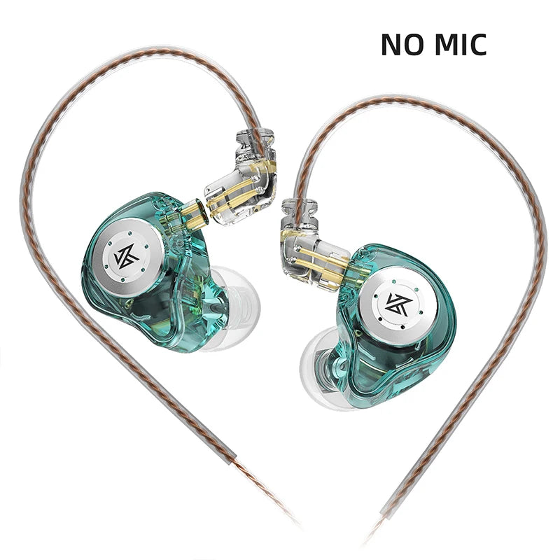 KZ EDX Pro in Ear Monitor Wired & Wireless Iem Earphone Musician Audiophile Hifi Auriculare Detachable 2 Pin Bluetooth Headphone