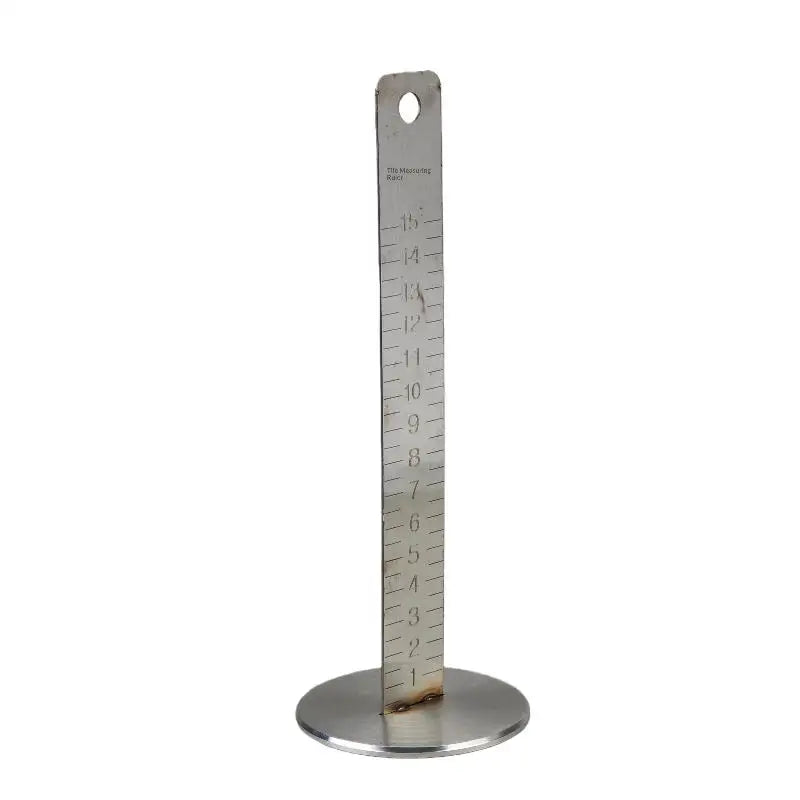 [ZY]1Pcs Double-side Precision Scale Equal Height Ruler Practical Multipurpose Stainless Steel Lay Floor Tile Special Ruler[ZY]