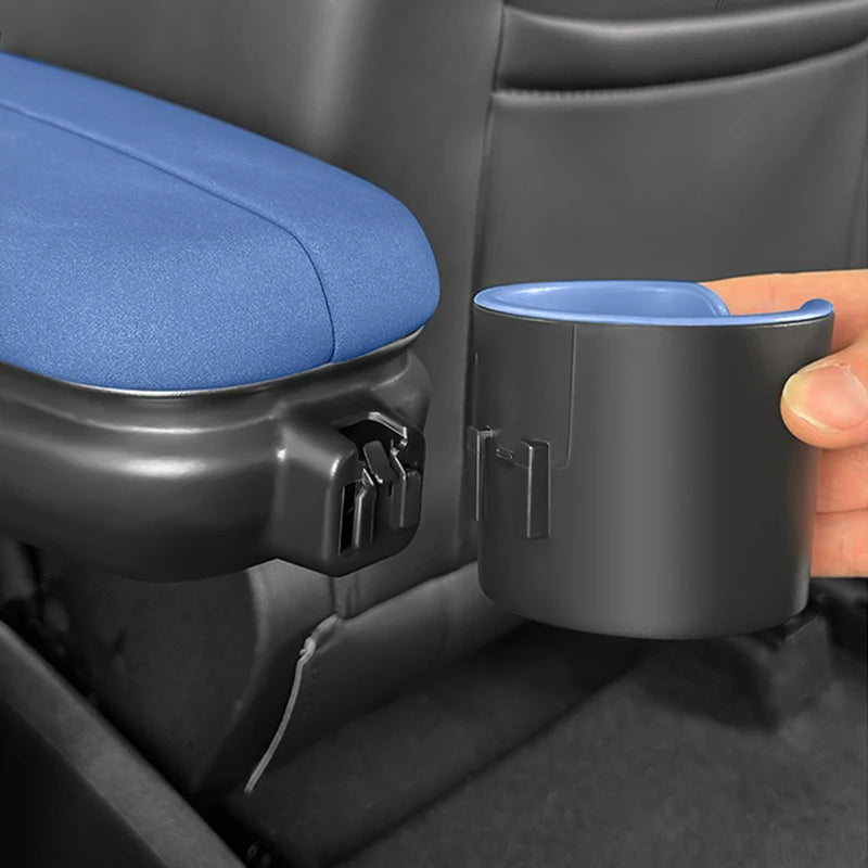 For BYD Seagull Dolphin Mini Surf Center Console Armrest Rear Cup Holder Rear Seat Drinks Storage Holder Interior Accessories
