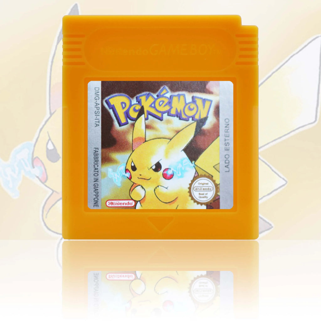 GBA/GBC ITA Version Pokemon Rubino/Zaffiro/Smeraldo/Cristallo/Verde Game Cartridge Video Game Card High Quality with Battery