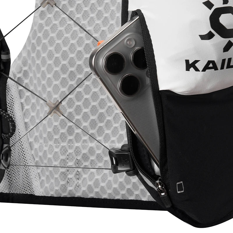 Kailas FUGA AIR 8L And 13L Unisex Travel Marathon Trail Running Hiking Cycling Backpacks  with Dual Soft Water Bottles KA2554005