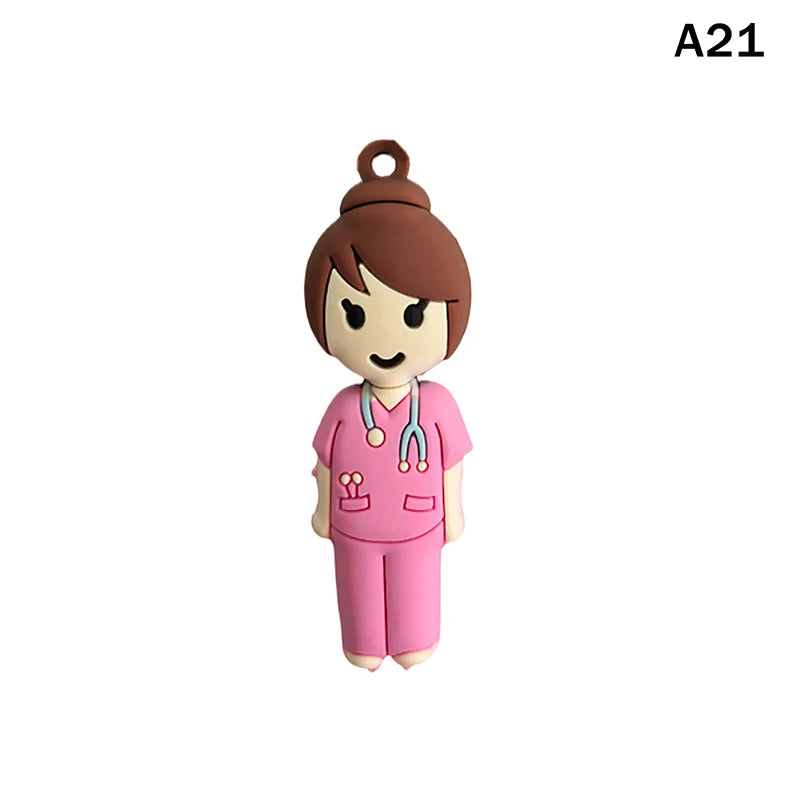 Cute Cartoon Shape Medical Ampoule Bottle Opener Nurse Doctor Special Rubber Syringe Cutter Bottle Opener Multifunctional