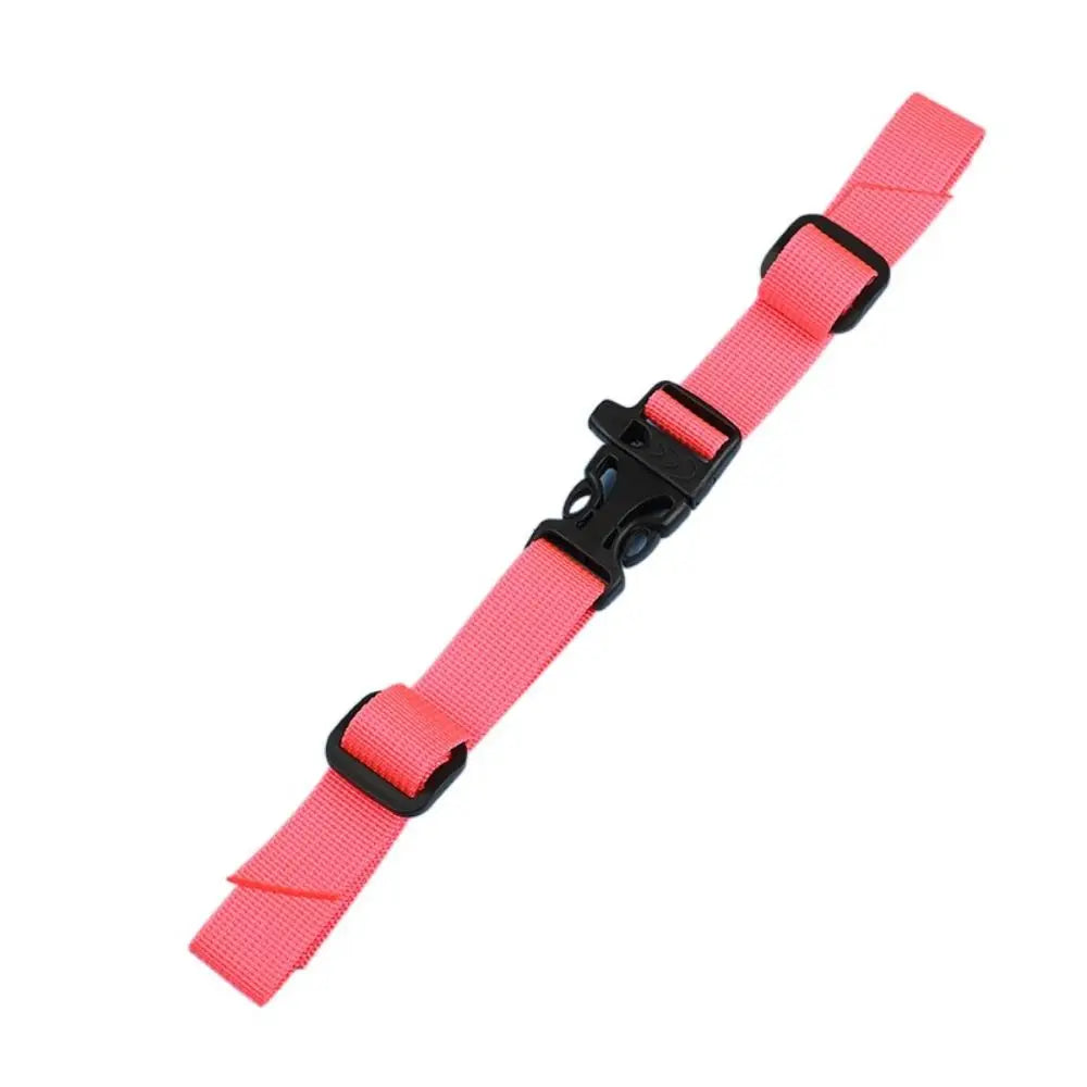 1PC Backpack Chest Bag Strap With Whistle Harness Adjustable Shoulder Strap For Bag Outdoor Camping Bags Straps Accessories