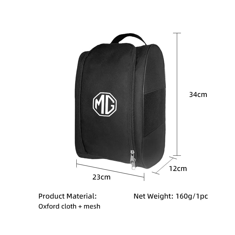 Portable Golf Handbag Dustproof Football Tennis Shoe Bag For Morris Garages MG 6 3 5 7 TF ZR ZS HS GS GT Hector RX5 RX8 350 550