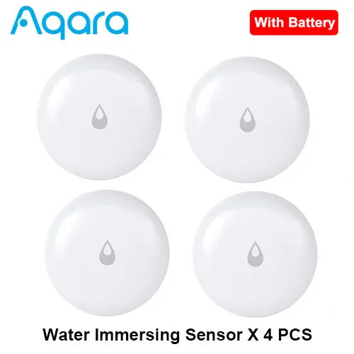 Aqara IP67 Water Leak Sensor Zigbee Immersing Flood Detector Alarm Security Soaking Sensors Work With Homekit Mi Home