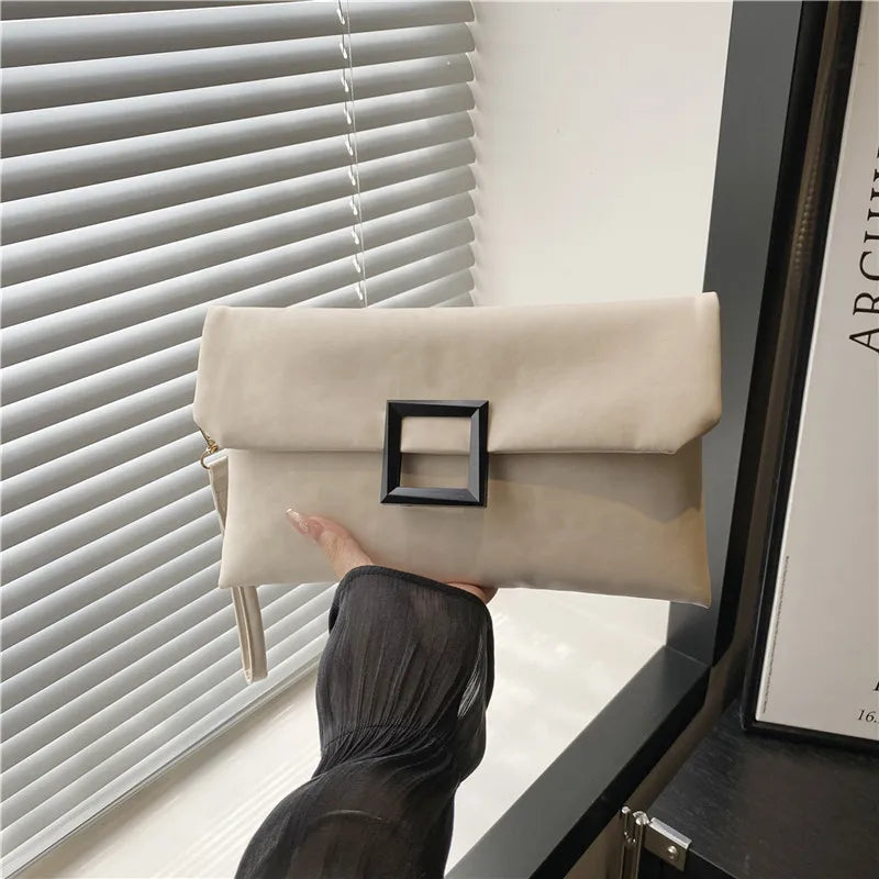 New Fashion Leopard Print Clutch Bag for Women Casual Chic Ladies Handbag Retro Trendy Envelope Bag Female Square Bag Purses