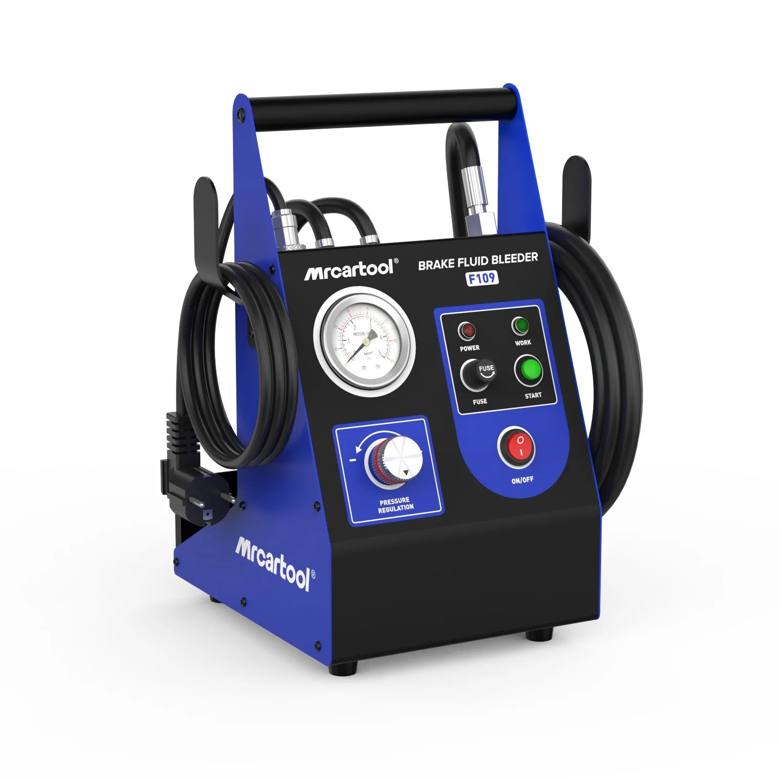 MRCARTOOL F109 Car Brake Oil Filling Changer Extractor Machine Electric Pulse Vacuum Transfer Pump Clean The Pipeline 220V 110V