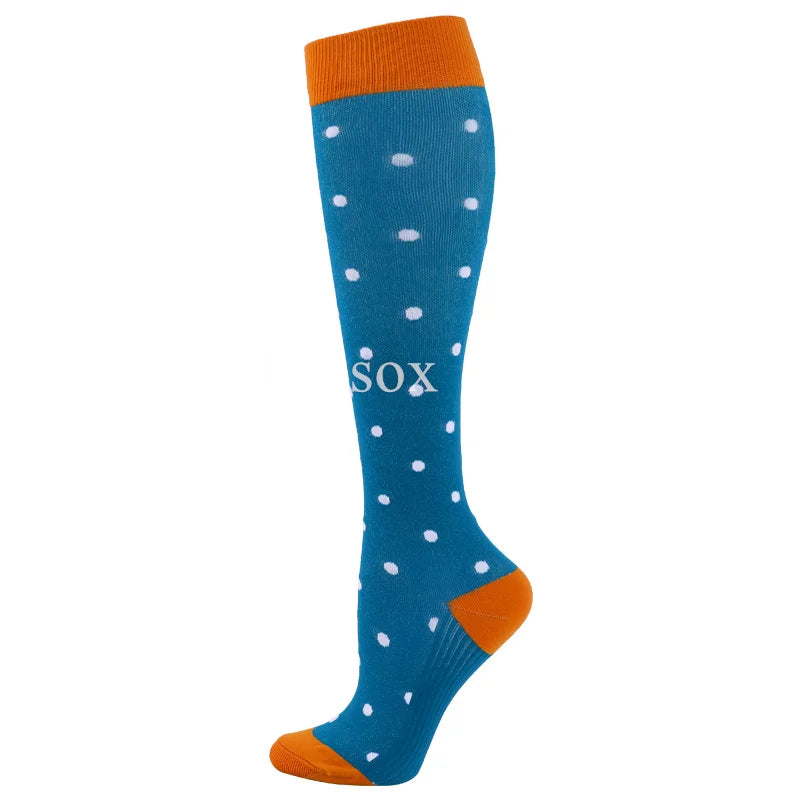 Sports Socks Running Compression Socks for Medical Varicose Veins Edema Diabetes Pregnancy Women Flight Travel Compression Socks